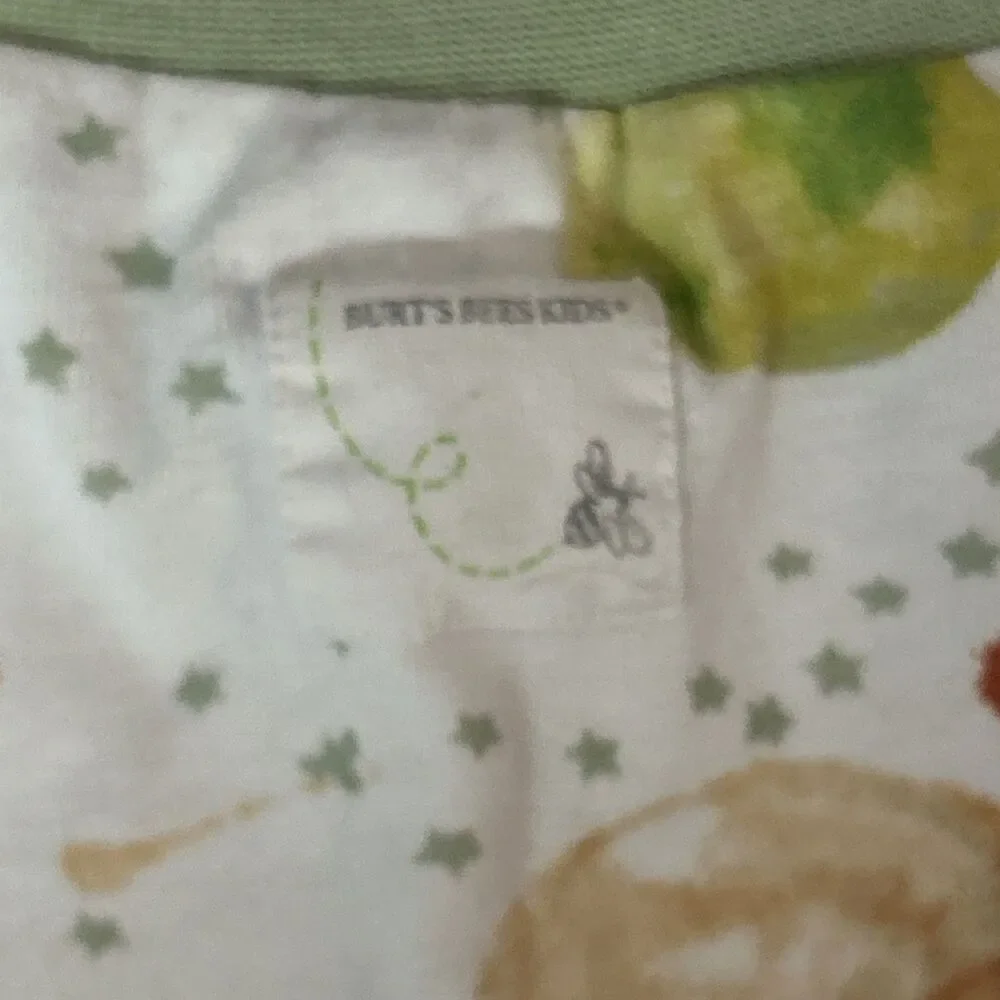 Burt's Bees 100% Organic Cotton Gender Neural Galaxy Pajama Set 5T Crunchy Mom